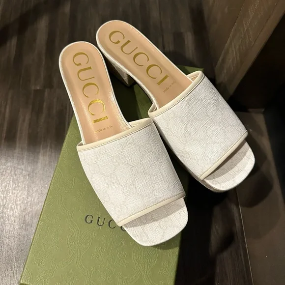 Gucci | Shoes | Authentic Gucci Sandals Worn Once New | Poshmark display picture 3